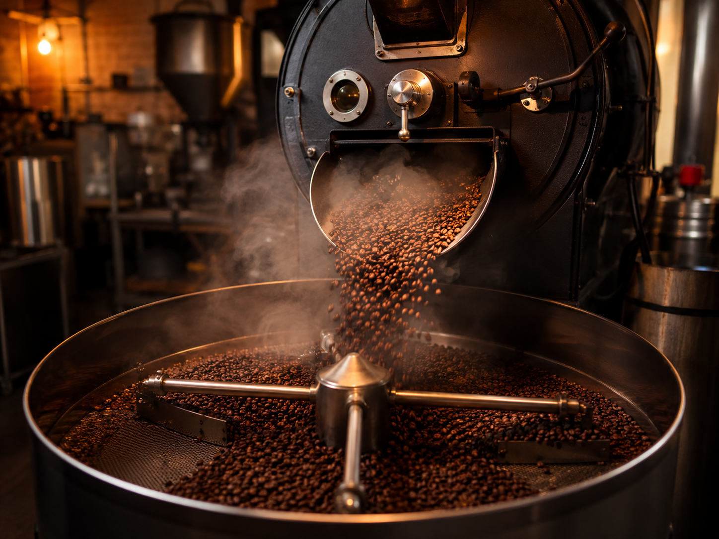 Coffee roasting process
